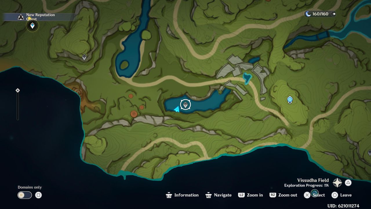 Genshin Impact map
