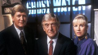 The cast of Ghostwatch