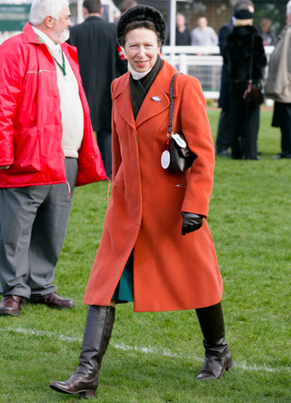 Princess Anne, The Princess Royal attends day 2 'Ladies Day' of the Cheltenham Horse Racing Festival on March 14, 2012 in Cheltenham, England