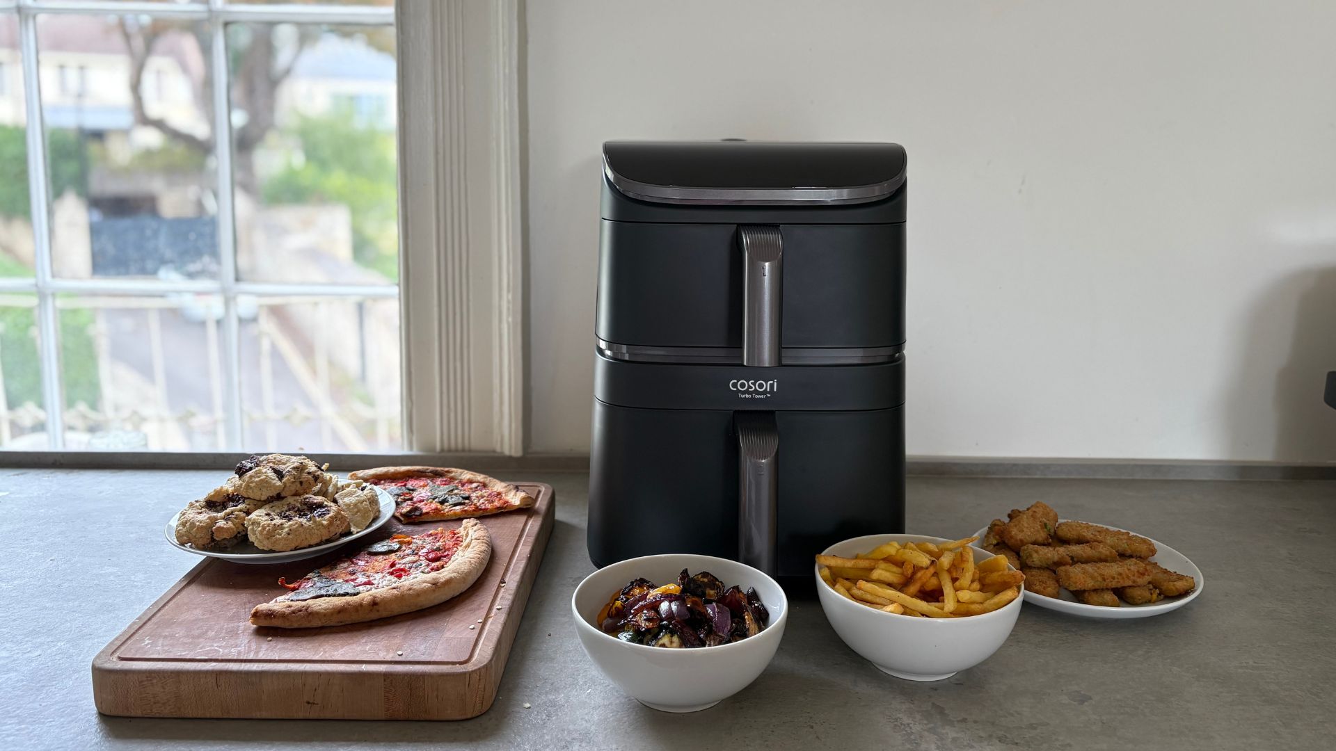 Testing the Cosori Turbo Tower 10.8-L Air Fryer