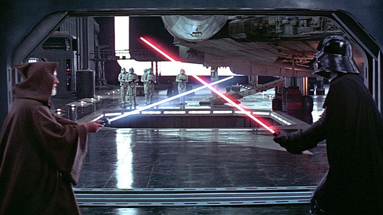 Darth Vader’s classic saber