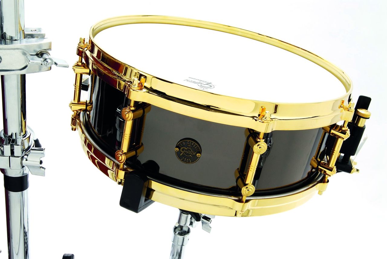 Gretsch offers both wood and metal snares.