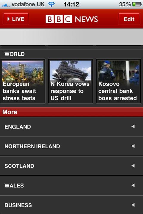 Hands On: BBC News App Review | TechRadar