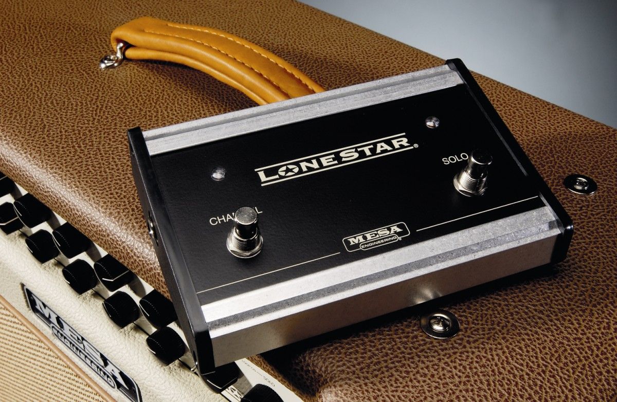 Change channels with the Lonestar's footswitch.