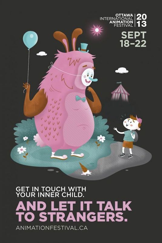 Quirky print ad campaign gives animation festival a boost | Creative Bloq