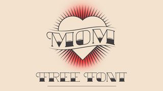 Free tattoo fonts: MOM