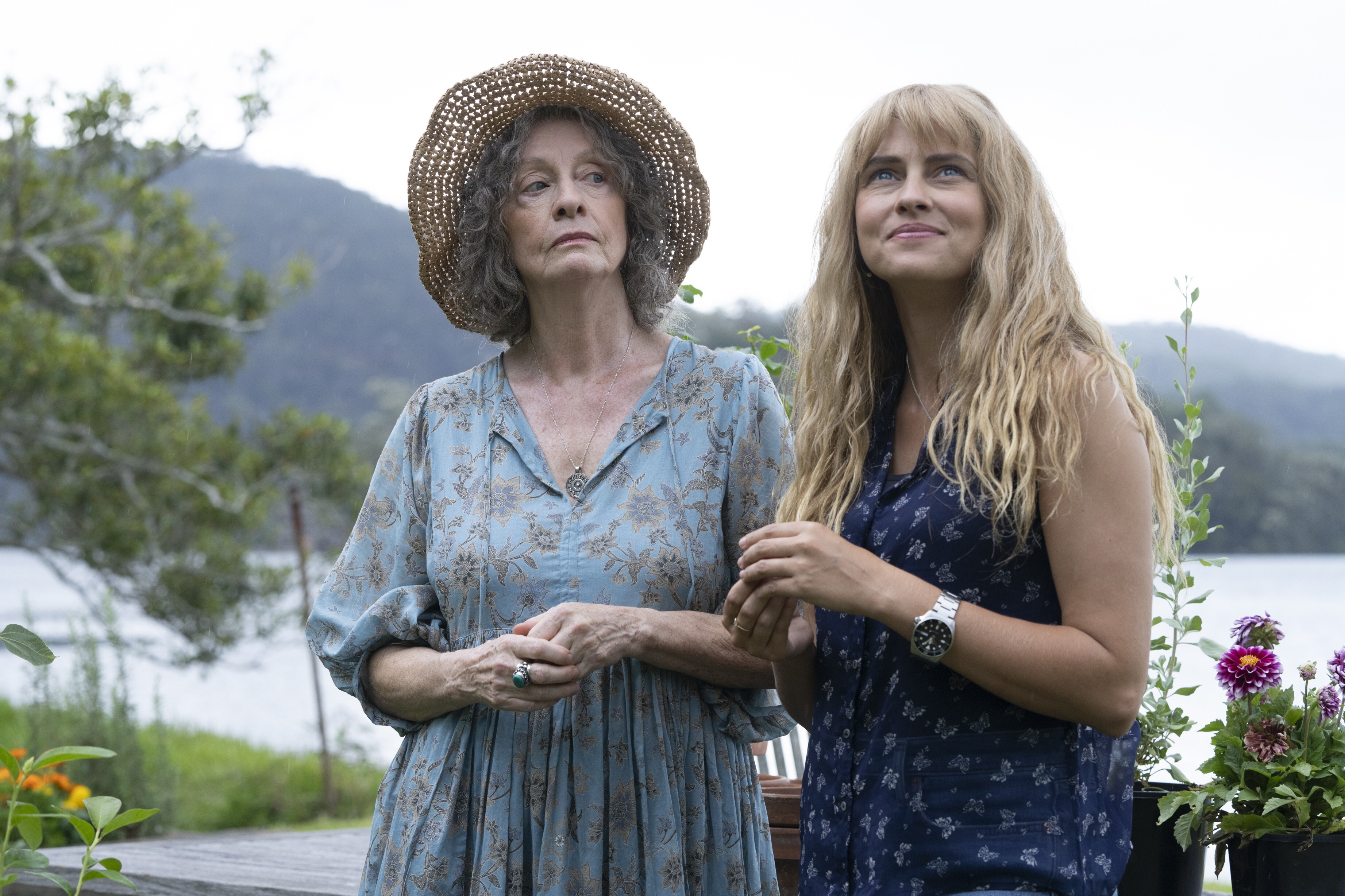 Connie (on left) in The Last Anniversary.