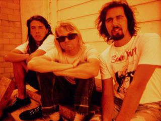 Dave, Kurt and Krist in 1991