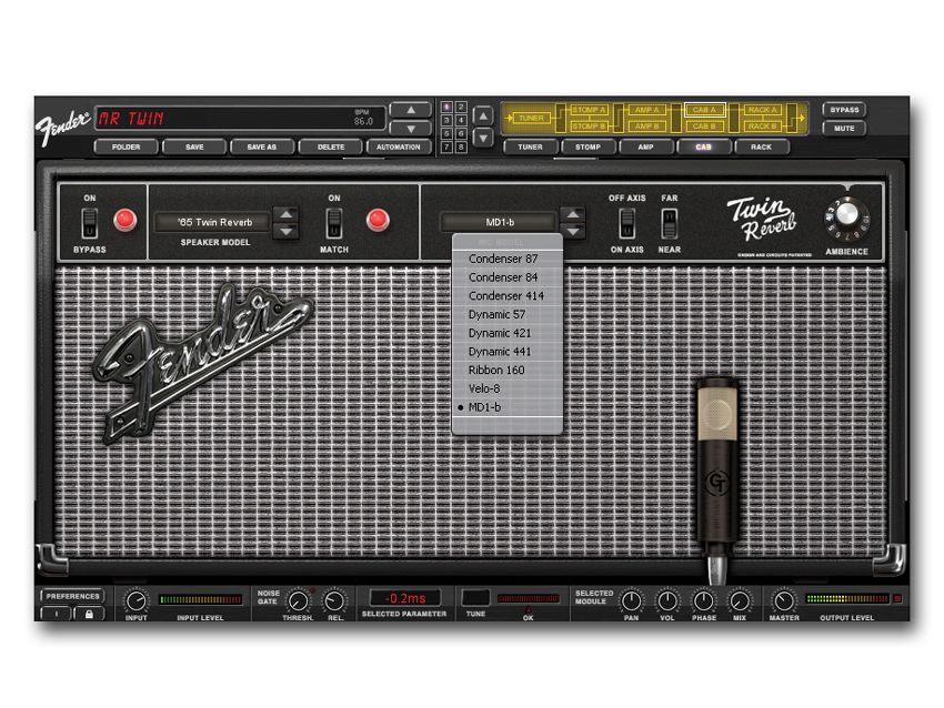 You can choose your mic, too.
