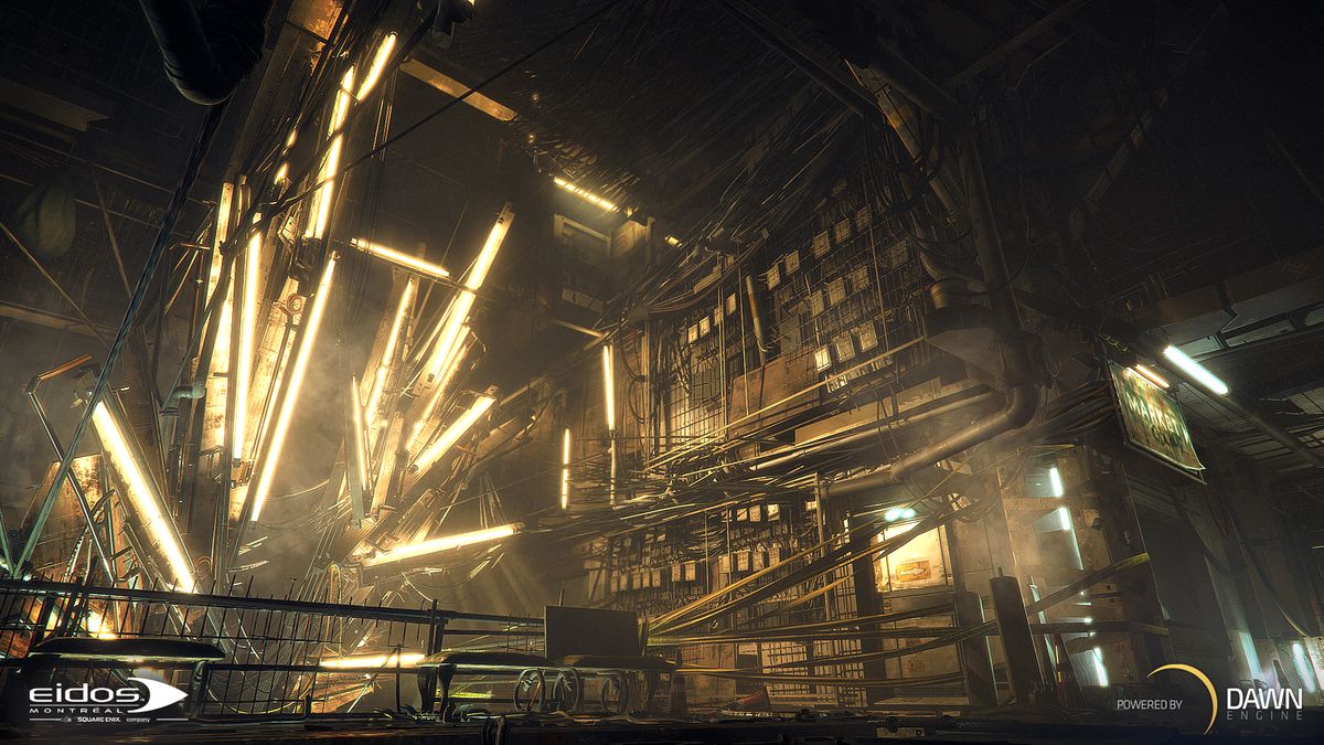 Eidos introduce the engine behind the upcoming Deus Ex | PC Gamer