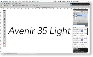Try and buy fonts for Photoshop, Illustrator and InDesign with this free extension
