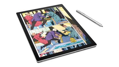 9. Check out some digital comics in tablet mode