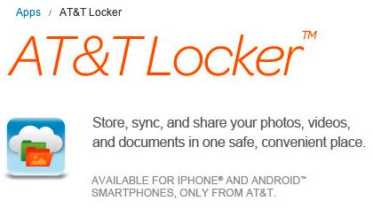 AT&amp;T Locker