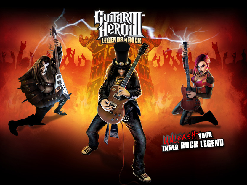 Opfylde svært specielt Satriani, Vai and Buckethead join Guitar Hero III: Legends Of Rock |  MusicRadar