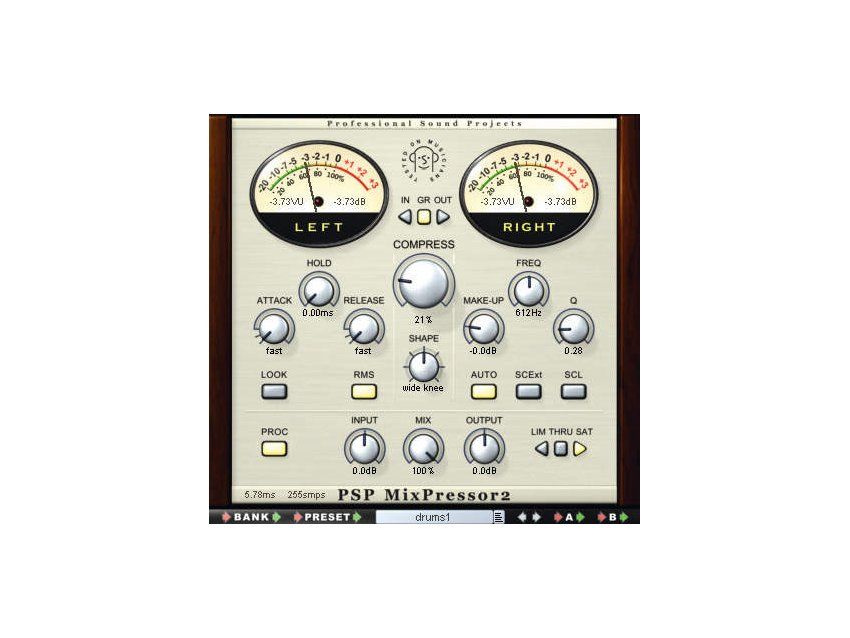 MixPressor2 is an advanced compressor.