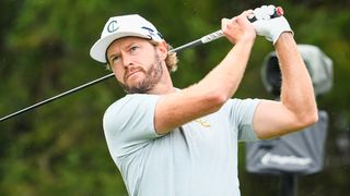 Kalle Samooja takes a shot at LIV Golf Greenbrier