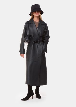 Faye Clean Bonded Trench Coat