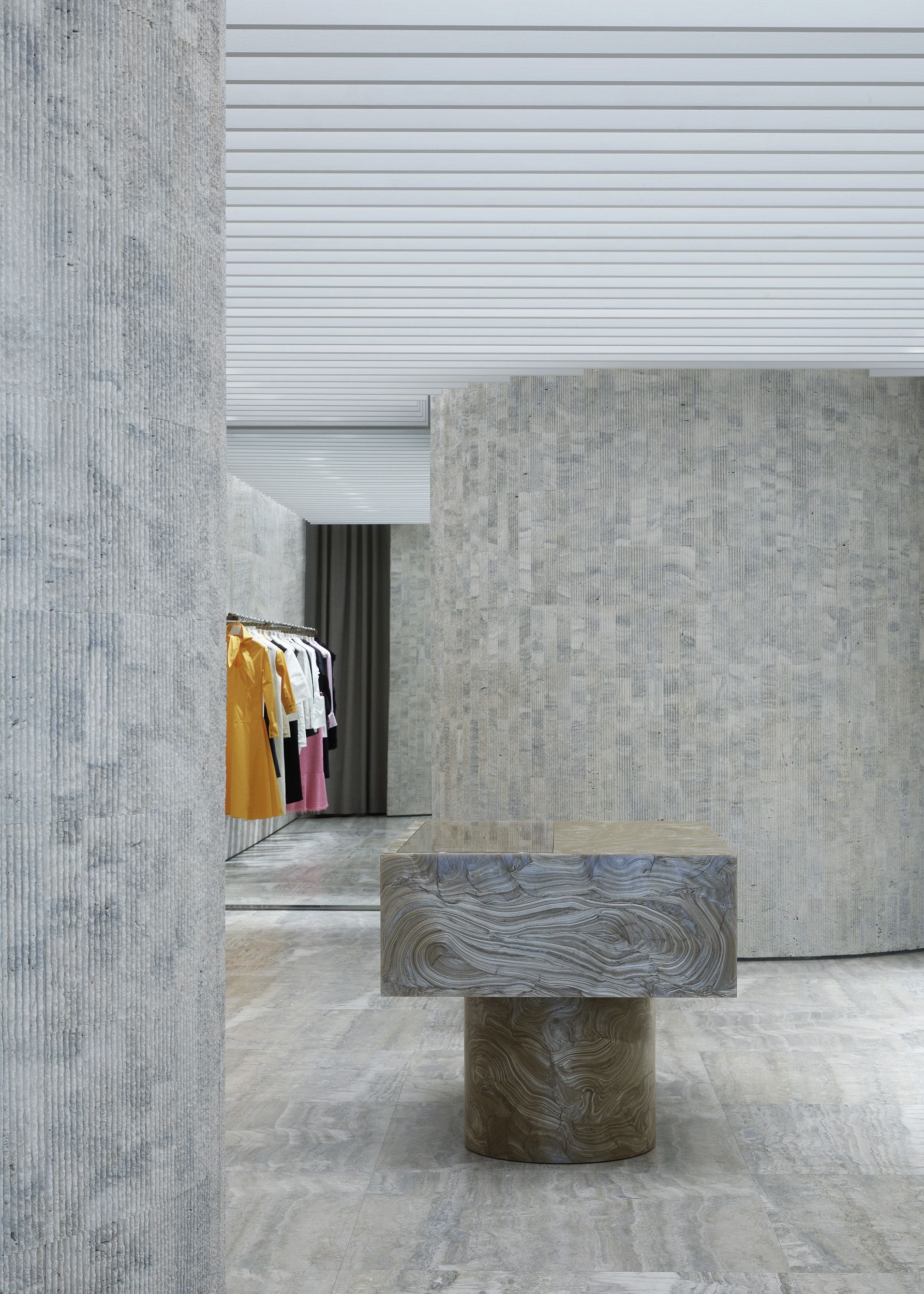 Jil Sander London Bond Street store interior