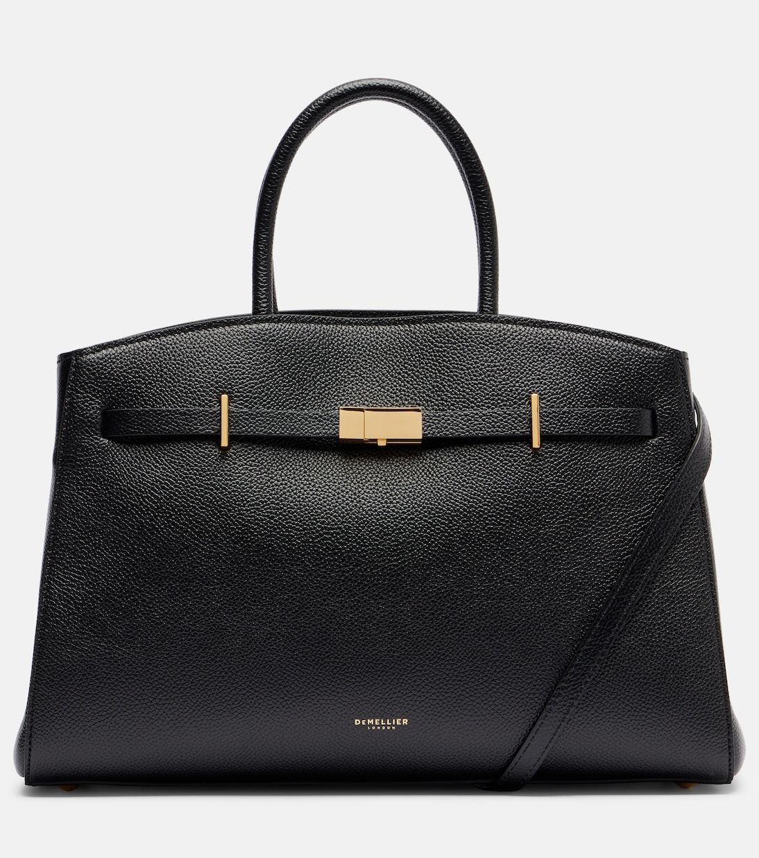 Hudson Medium Leather Tote Bag