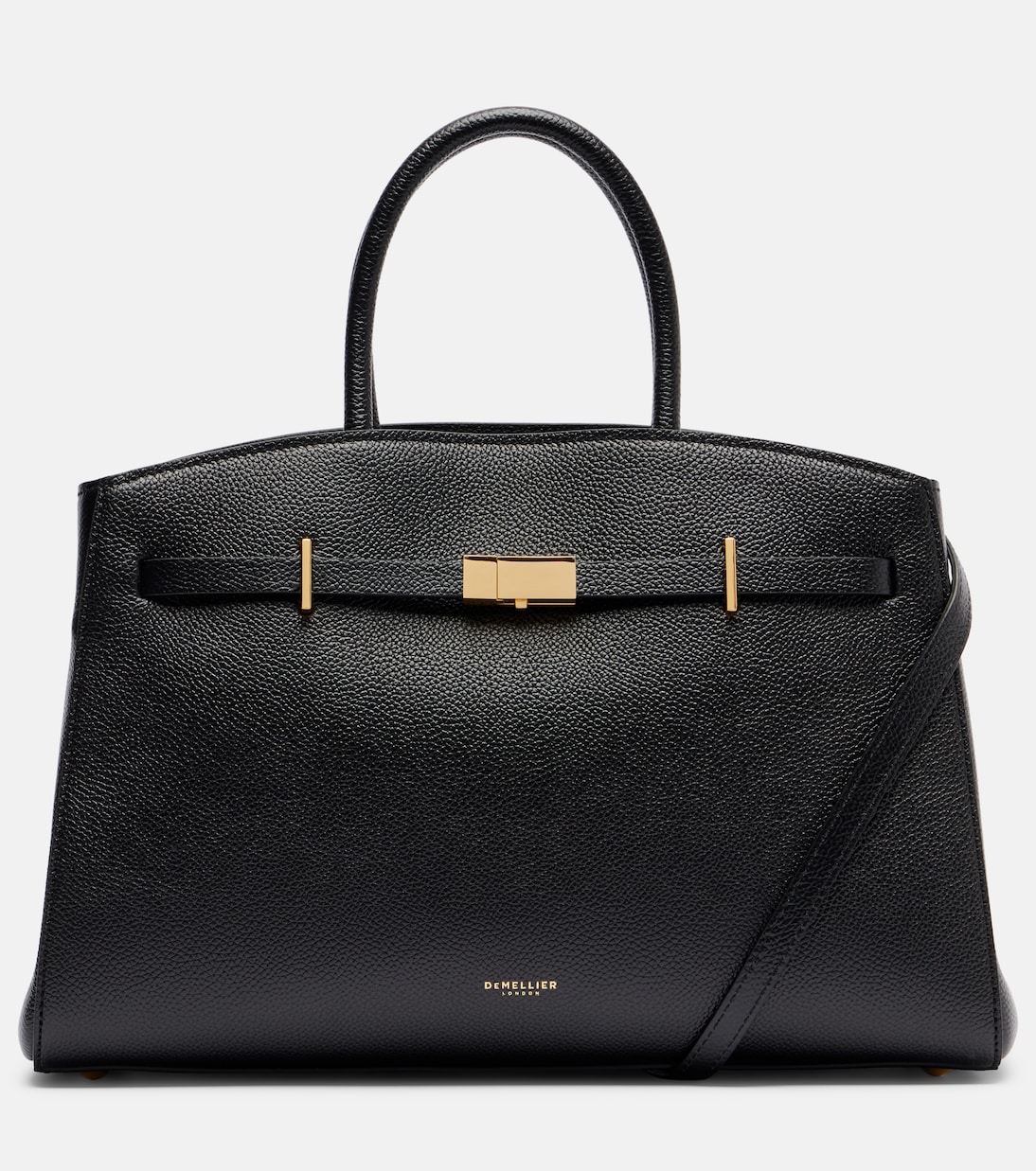 Hudson Medium Leather Tote Bag