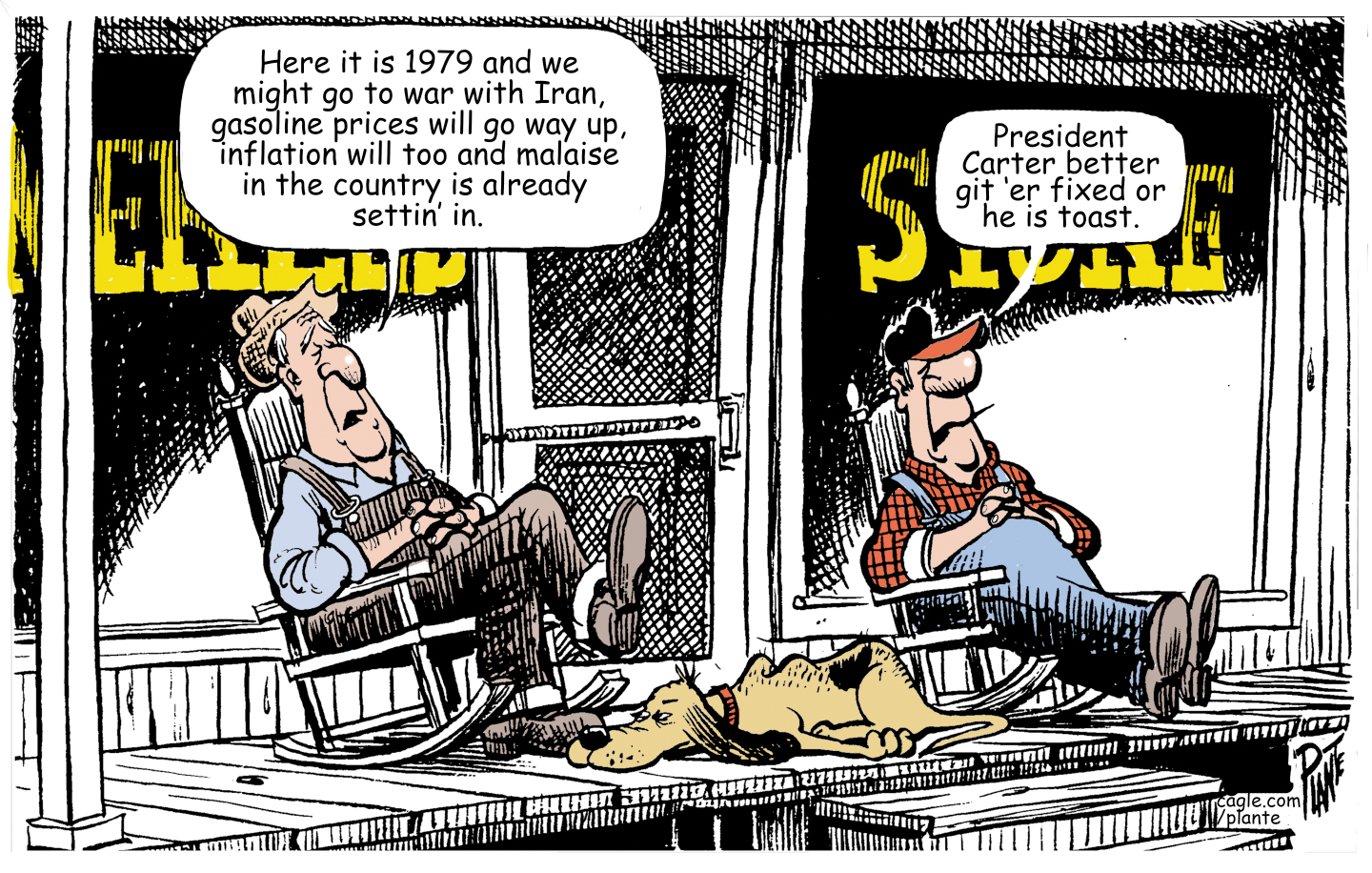 Political Cartoon