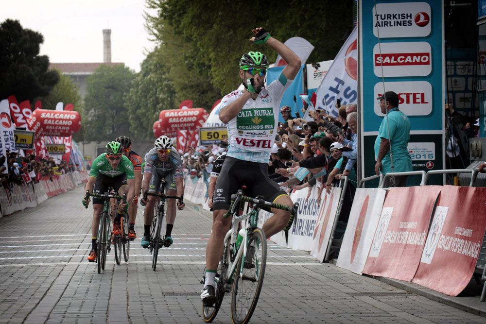 Lluis Mas Bonet held off the sprinters on the final day