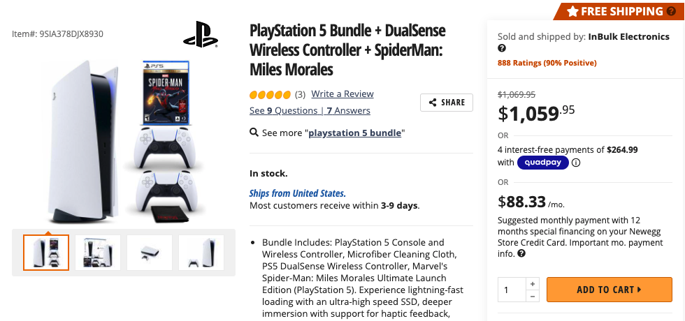 PS5 restock disaster — this $1,000 bundle on Newegg just raised the bar ...