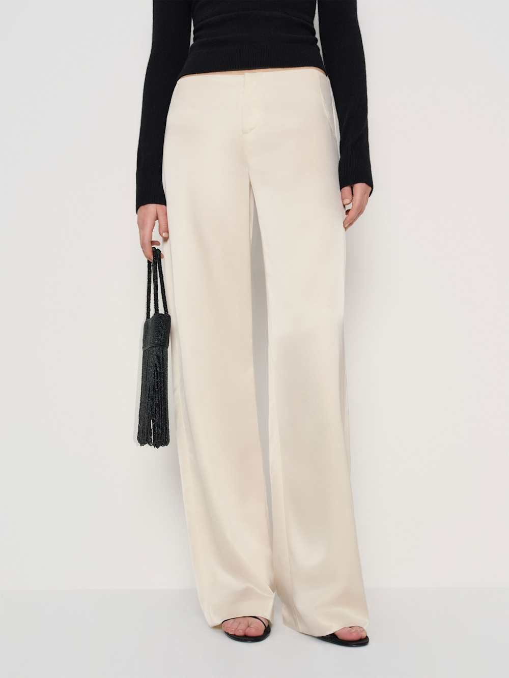 Vida Satin Low Rise Pant