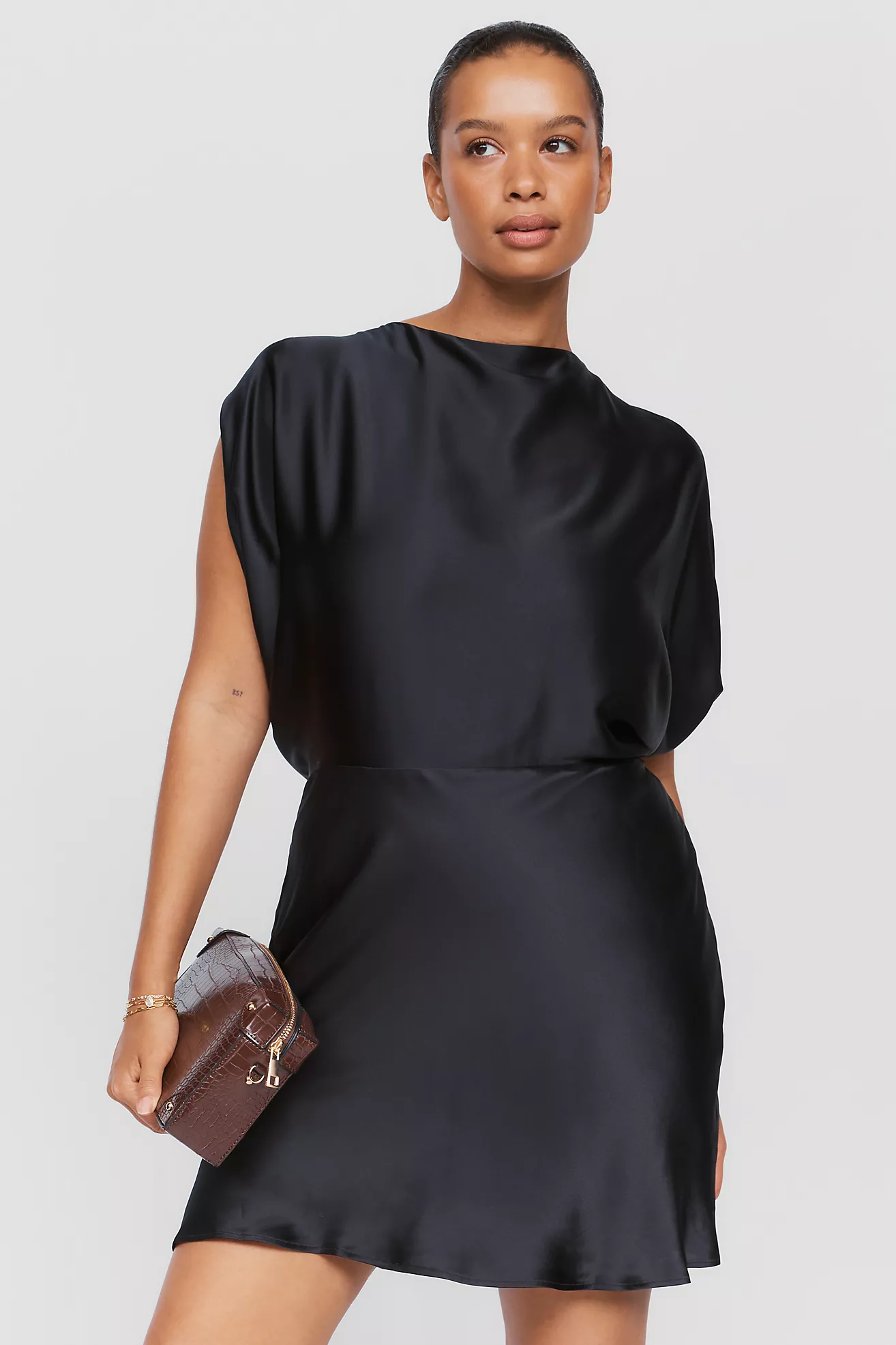 By Anthropologie 100% Silk Mini Dress