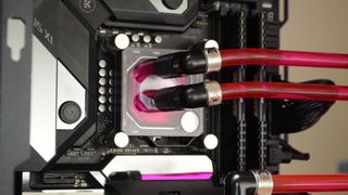 Filling a custom-loop PC with fluid