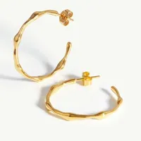 Medium Molten Hoop Earrings| £115 at Missoma