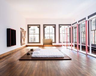 Donald Judd's home and studio in New yORK minimalist interior
