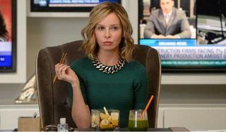 cat grant eating at work