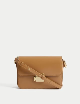 Faux Leather Cross Body Bag