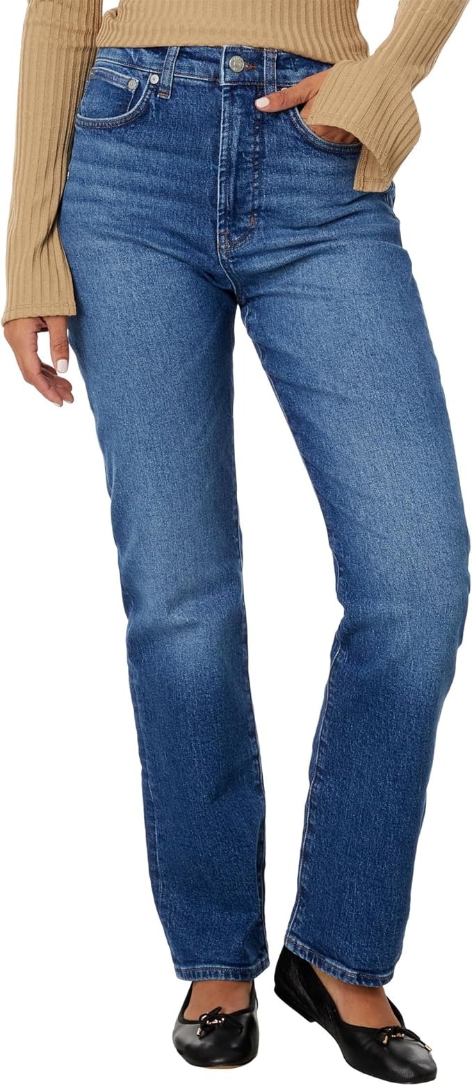 Madewell, 90's Straight Jeans in Barlow Wash