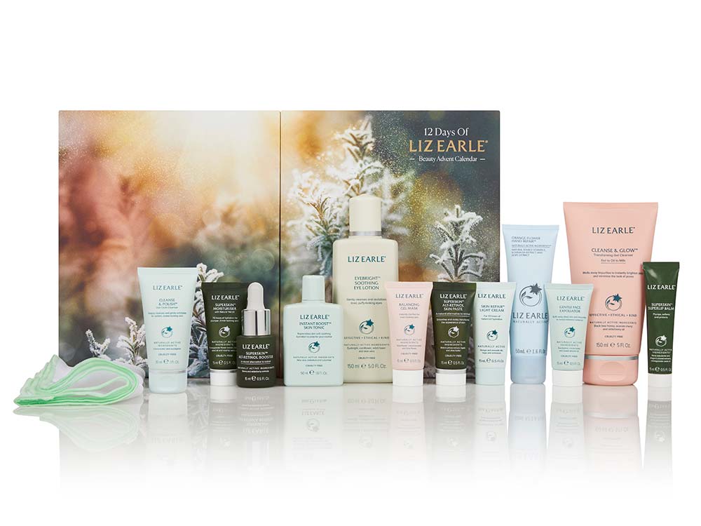 Liz Earle 12 Days of Beauty 2022 - beauty advent calendars