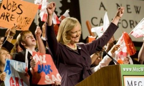 Republican Meg Whitman won in California.