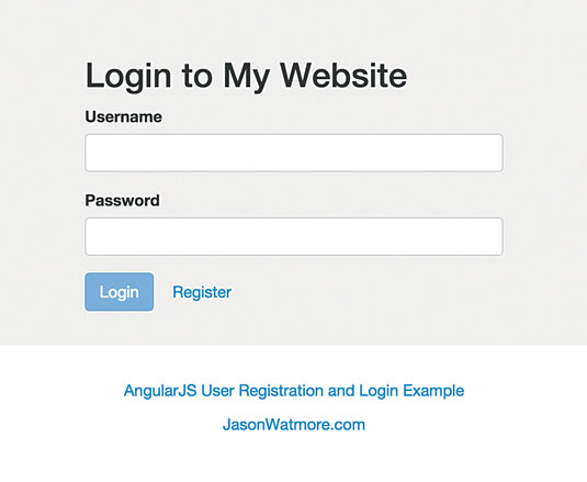 The entire login page. It's not necessary to capture every part of the page to have valuable tests