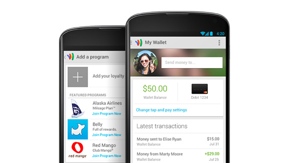 Google Wallet update