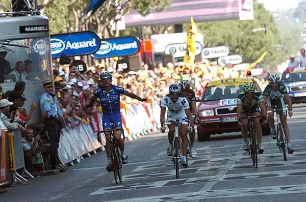 Sandy Casar (Fran&ccedil;aise Des Jeux) came very close but not close enough