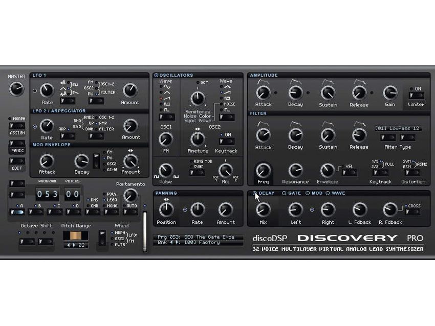 Discovery Pro is an evolution of the original Discovery synth.
