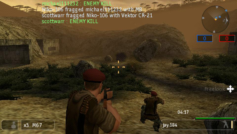SOCOM: Fireteam Bravo 2 (PSP) PlayStation TV Gameplay 