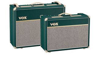 The new British Racing Green finish is available for a limited time on Vox's AC15, AC30 and AC4 C1 amps