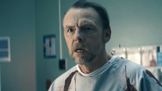 Simon Pegg as Hughie Campbell Sr. on The Boys Season 4 episode "Beware the Jabberwock, My Son."