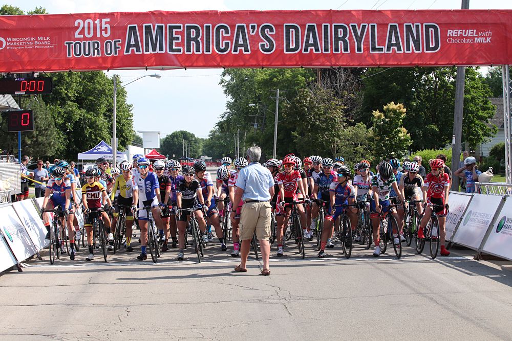 The pro women's start