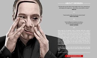 Derren Brown website