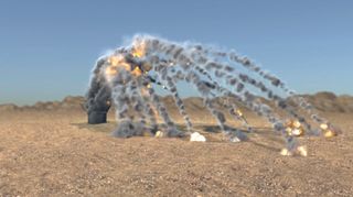 Learn to create a rocket swarm in Houdini with Sam Rickles' guide