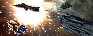 Eve Online - space explodes good