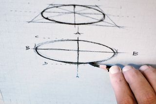 How to draw basic shapes: ellipse