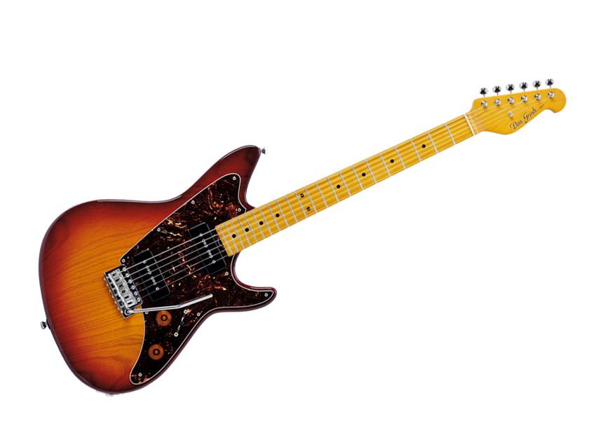 The ElectraJet features a swamp ash body with a maple neck.